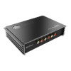 Rainbow 4-channel high level input with built-in Bluetooth - 6-channel low level outputs with 4x 50W RMS built-in amplifier.