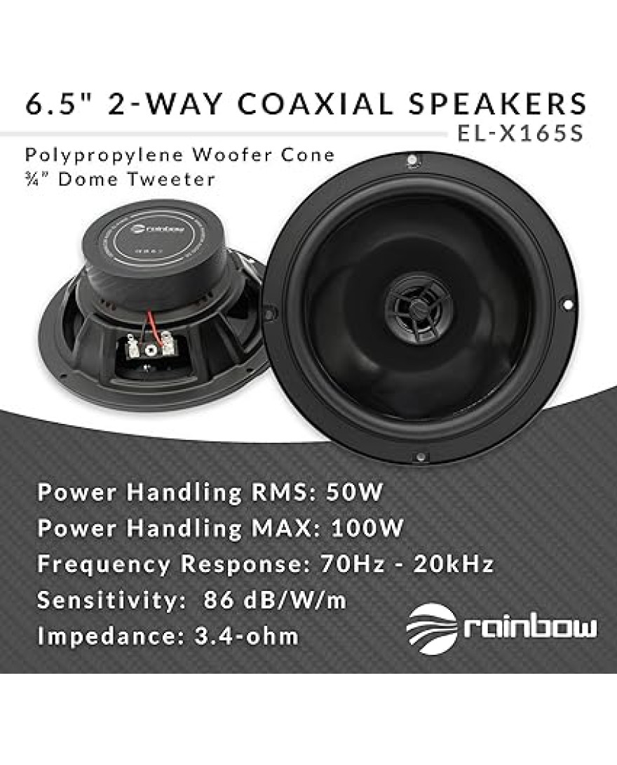 Rainbow Audio EL-X165S 6.5