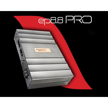 Sound Magus EP8.8PRO – 8-Channel DSP Amplifier with Built-in 4x50W RMS Class D Power, Premium Digital Signal Processing, and Subwoofer Control Sound Magus EP8.8PRO – 8-Channel DSP Amplifier with Built-in 4x50W RMS Class D Power, Premium Digital Signal Processing, and Subwoofer Control