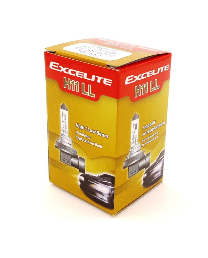 EXCELITE H11 12V 55W HALOGEN BULB PGJ19-2