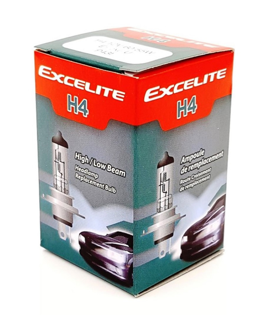 EXCELITE H4 12V 100/90W HALOGEN BULB P45t