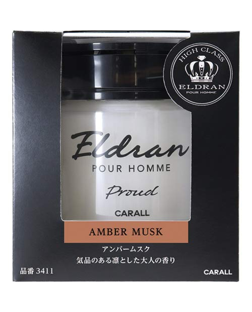 CARALL Eldran Proud Amber Musk Car Air Freshener | 105 gms
