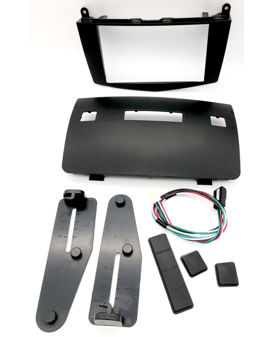 Global Byte Car Stereo Installation Facia Kit 7Inch 2 Din Radio For Mercedes Benz C-Class 2007-11 | FA-C22315-MZC/07-11/SWT