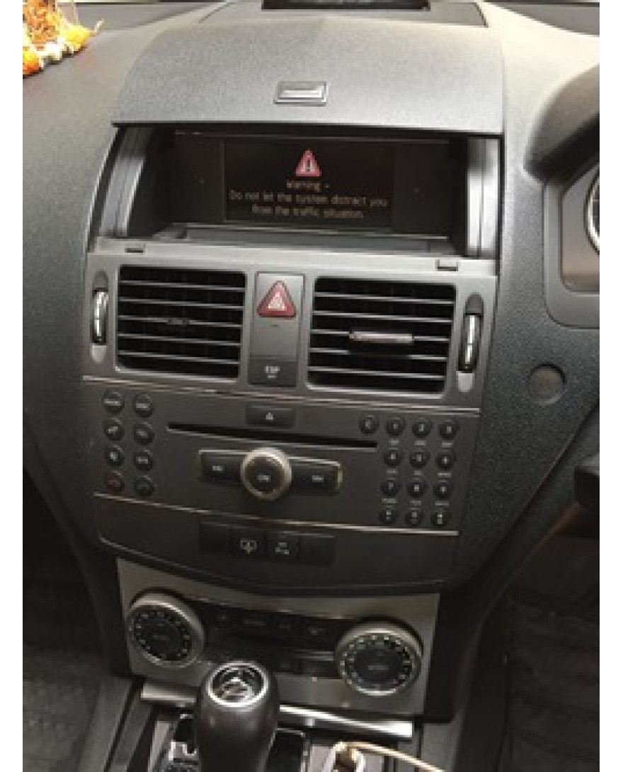 Global Byte Car Stereo Installation Facia Kit 7Inch 2 Din Radio For Mercedes Benz C-Class 2007-11 | FA-C22315-MZC/07-11/SWT