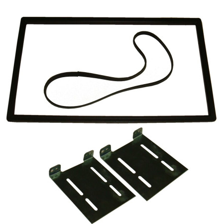 Global Byte Honda Amaze 2016-2018 7 inch 2 Din Radio Car Stereo Audio Installation Kit | FA-HO0201/AMZ16