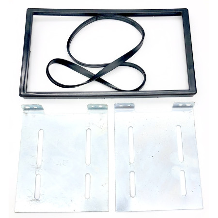 Global Byte Honda Amaze 2016-2018 7 inch 2 Din Radio UV Finish Car Stereo Audio Installation Facia Kit  | FA-HO0201/AMZ16P