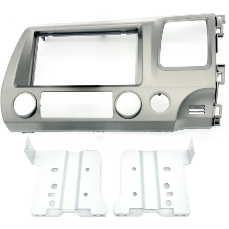 Global Byte Honda Civic Before 2019 | Sub-Standard Quality | 7 inch 2 Din Radio Audio Installation Facia Kit | FA-HO03/CV-C