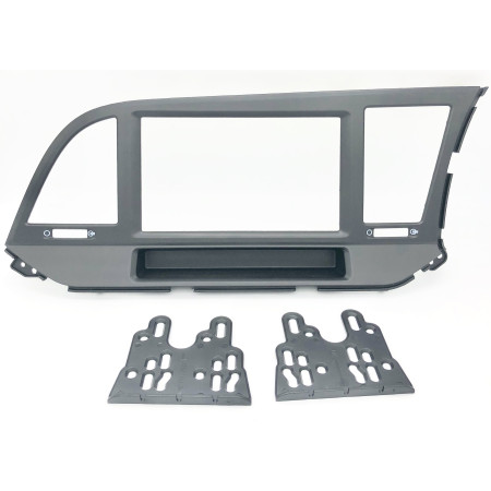 Global Byte Hyundai Elantra 2017+ 7Inch 2 Din Radio Audio Installation Facia Kit | FA-HY02LL/EL17