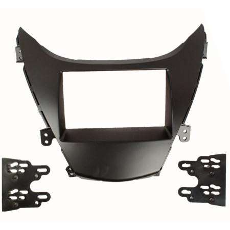 Global Byte Hyundai Elantra Below 2015 7Inch 2 Din Radio Audio Installation Facia Kit| FA-HY02LL/OEL