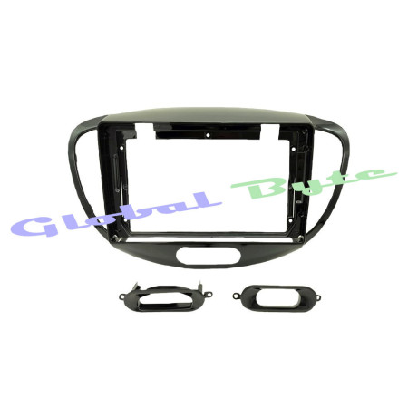 Global Byte  Car Stereo Installation Facia Kit of Android 9 Inch UV Finish For I10 Old | FA-HY03LL/10O/9-U Global Byte  Car Stereo Installation Facia Kit of Android 9 Inch UV Finish For I10 Old | FA-HY03LL/10O/9-U