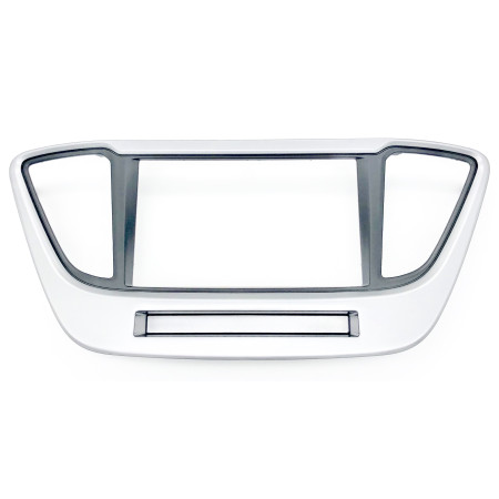 Global Byte 7Inch 2 Din Radio Audio Installation Facia Kit for Hyundai Verna Fluidic 2017+ Full Frame | FA-HY03/VF-17T