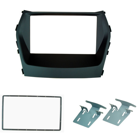 Global Byte 7Inch 2 Din Radio Audio Installation Facia Kit for Hyundai Santa fe New | FA-HY04/NSF