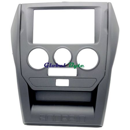 Global Byte 7Inch 2 Din Radio Audio Installation Facia Kit for Mahindra New Scorpio | FA-NSCORP-F