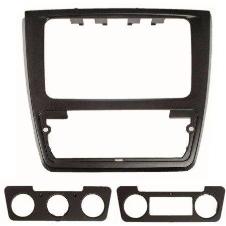 Global Byte 7Inch 2 Din Radio Audio Installation Facia Kit for Skoda Yeti | FA-SK03LH/YT