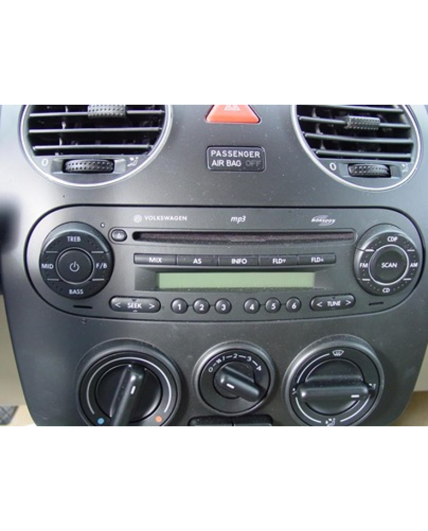 Global Byte VW (Volkswagen)  Beetle  7 inch  1 Din Radio | FA-VW03LH/BTL
