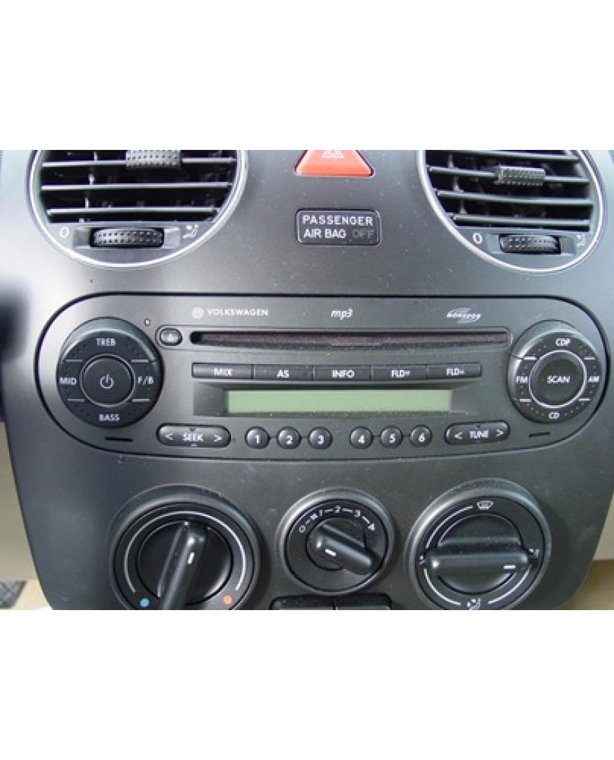 VW (Volkswagen)  Beetle  7 inch  1 Din Radio