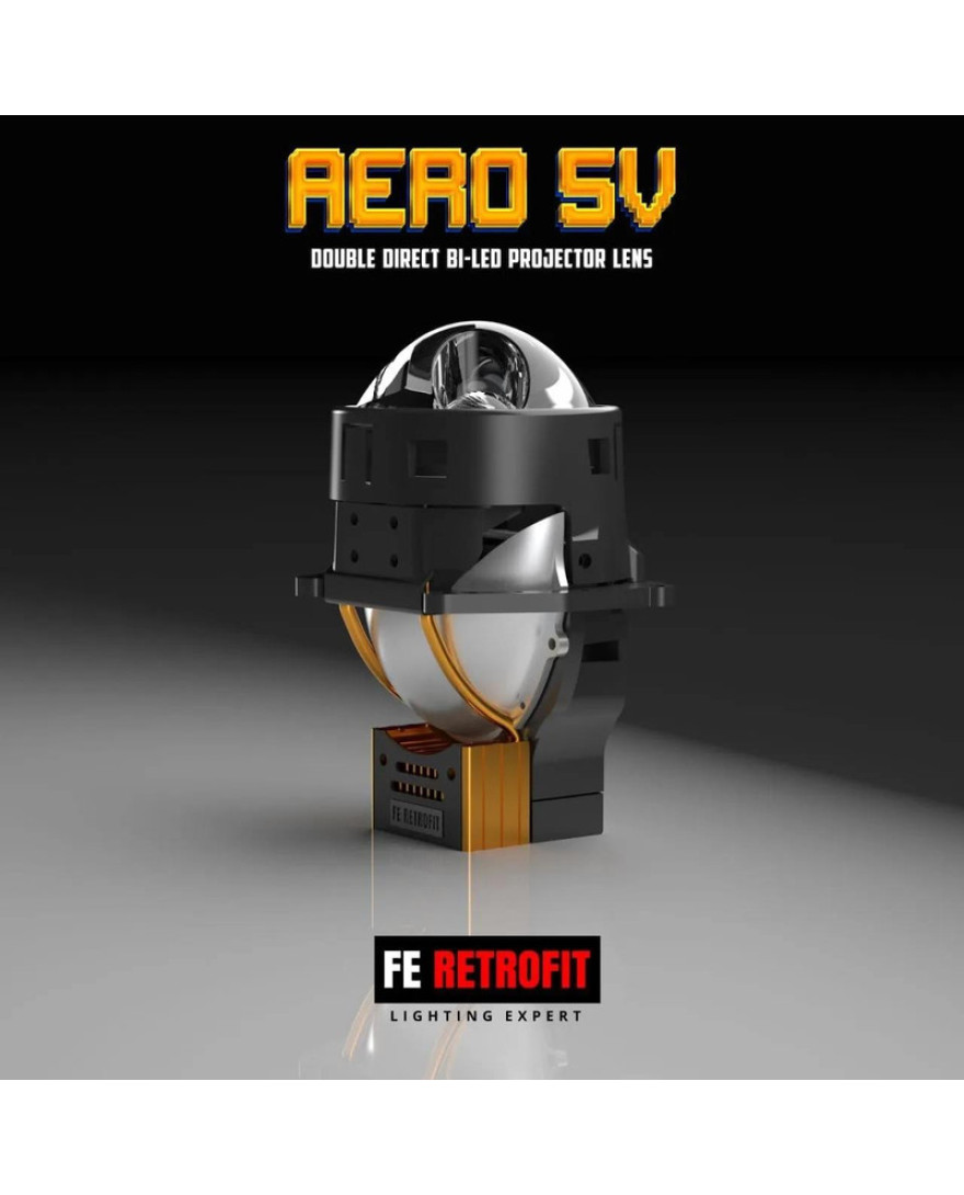 FE RETROFIT Aero 5 Double Direct Bi-LED Projector Lens