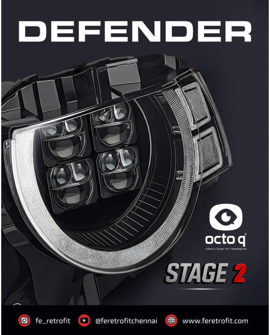 FE-RETROFIT OCTOQ LAND ROVER DEFENDER STAGE-2