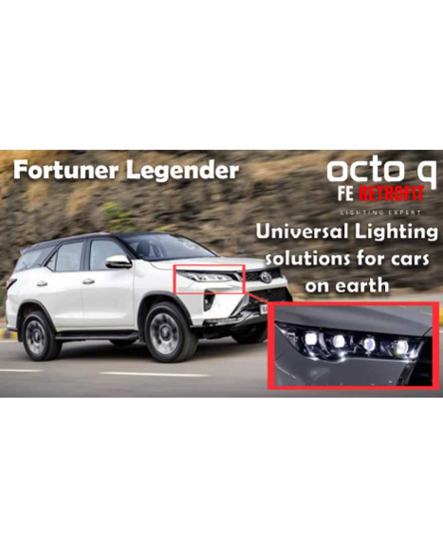 FE-RETROFIT OCTOQ TOYOTA FORTUNER LEGENDER 4X4 1.8 inch + 1.6 inch