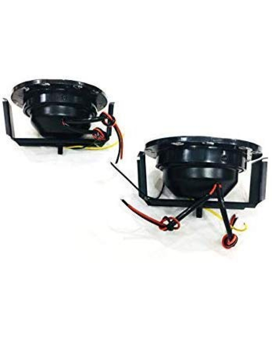 Blackcat Bolero Fog lamp with DRL (Set of 2) With Wiring Harness And Switch