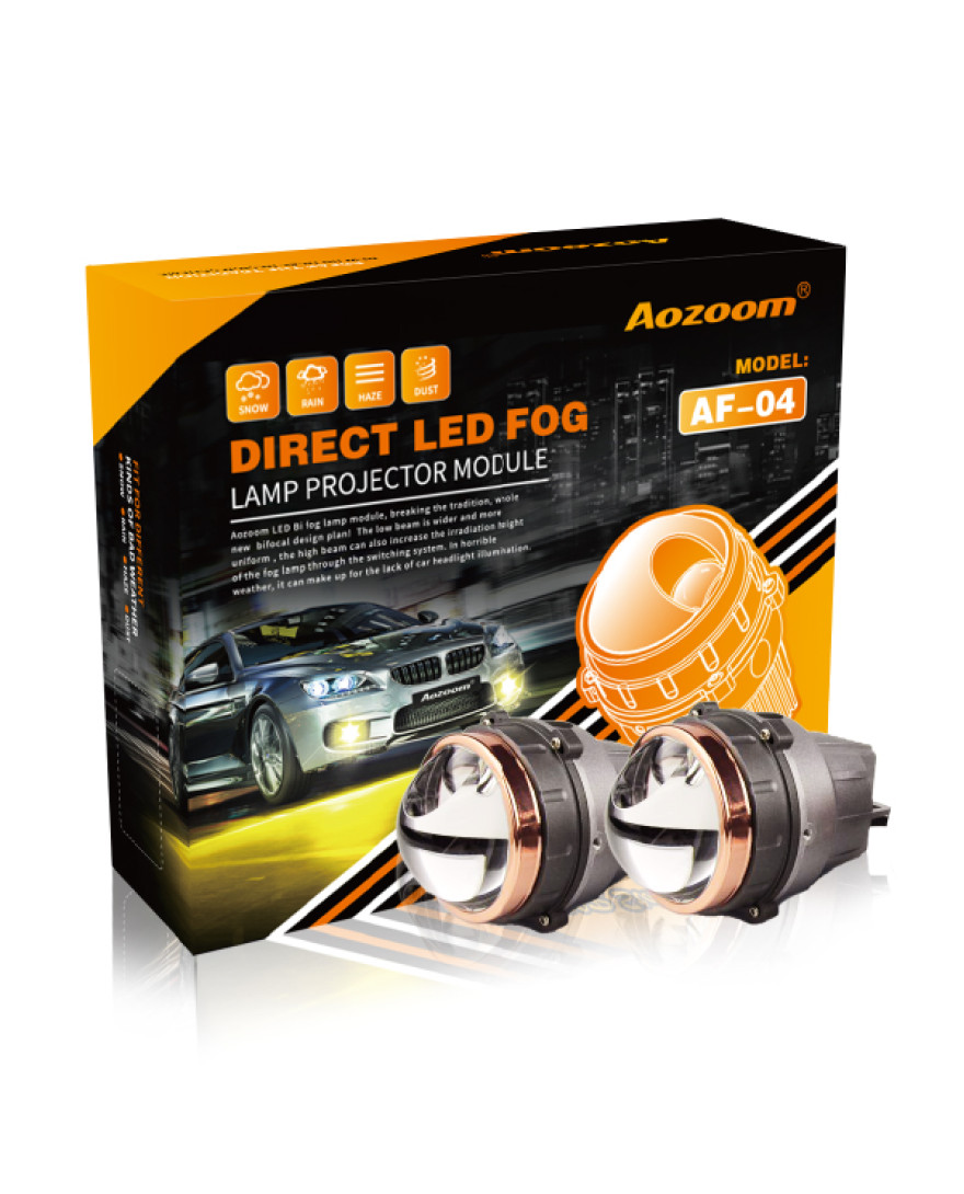 Aozoom FLP 2090  AF 04 | Direct LED Fog Lamp Projector 75W