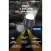 Global Byte 3 inch Dual Beam Fog Lamp Single Cup Projector For Maruti Suzuki | FLP-301C/S