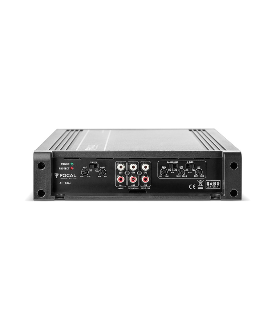 FOCAL-AP-4340 Auditor Series 4-channel car amplifier — 70 watts RMS x 4