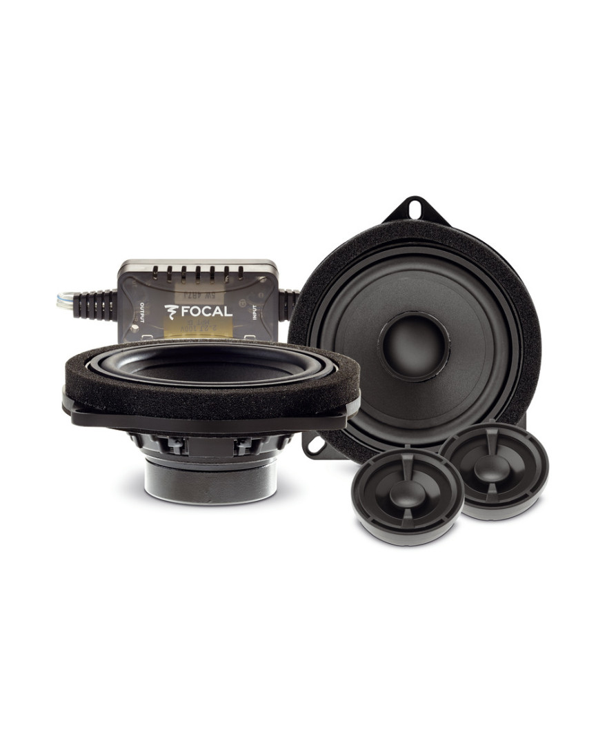 Focal ICBMW100 2 Way Coaxial Kit Compatible with BMW Vehicles
