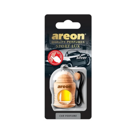 Areon Fresco New Sport Lux Silver Car Freshener 55g | FSL02