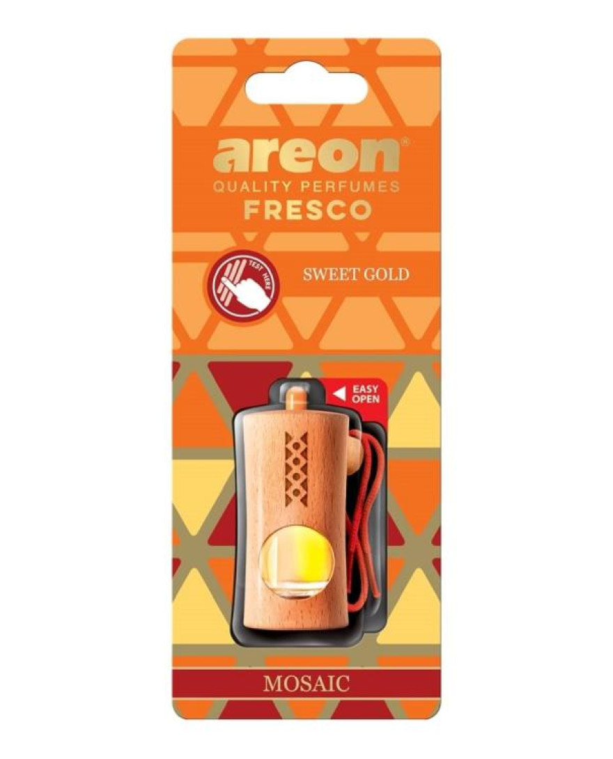 Areon Fresco Sweet Gold New Mosaic Car Freshener 40g