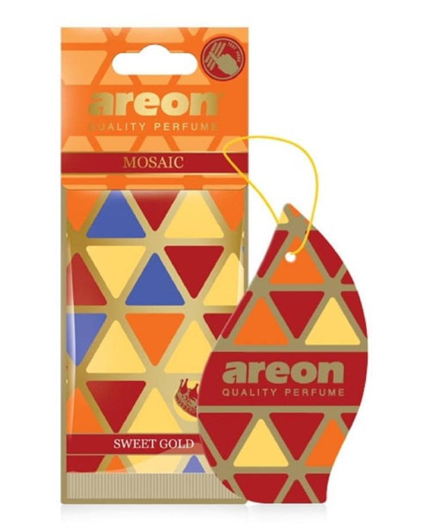 Areon Fresco Sweet Gold New Mosaic Car Freshener 40g