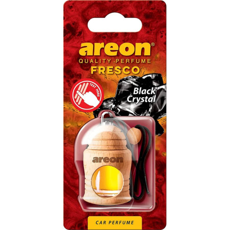 Areon Fresco Black Crystal Car Air Freshener 55g | FRTN17