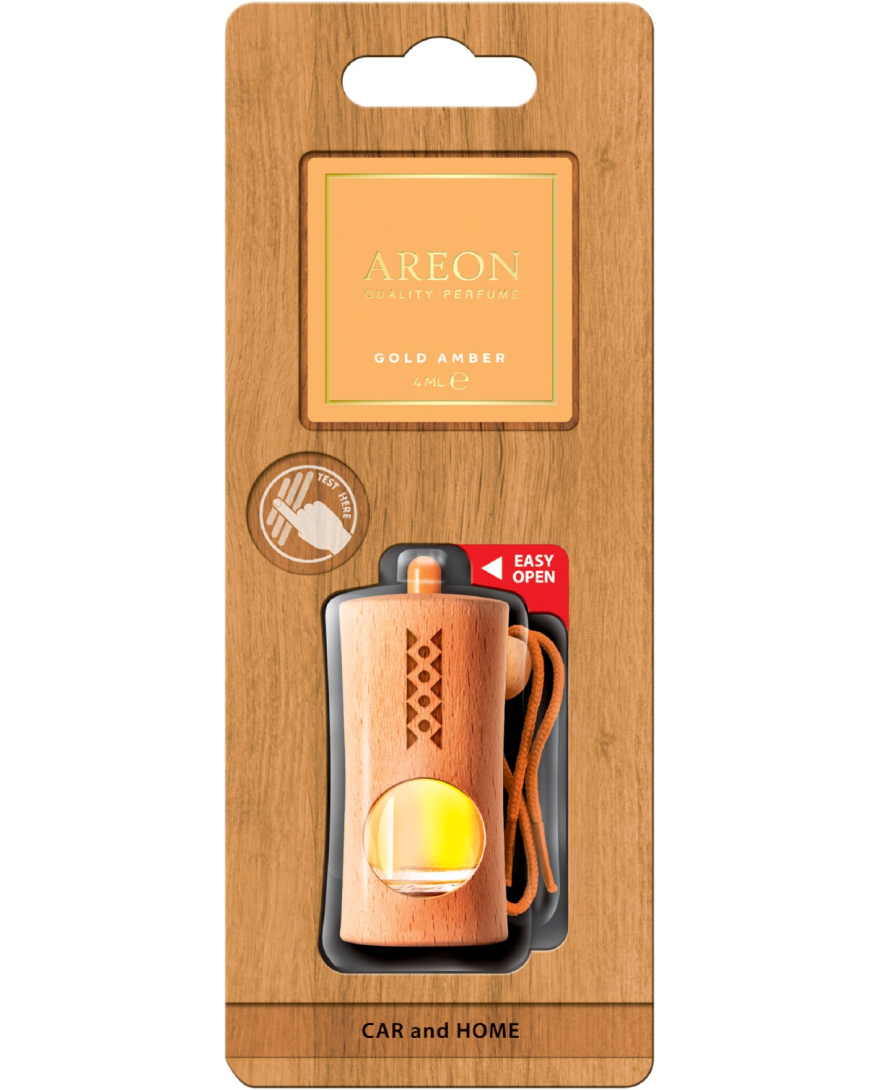 Areon Fresco Gold Amber New Premium Car Freshener 4 ml