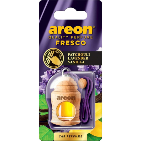 Areon Fresco Lavender Patchouli Vanilla Car Air Freshener | 4ml | FRTN33