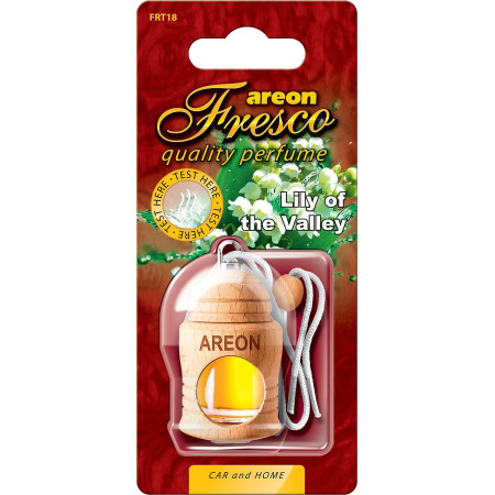 Areon Fresco Lilly of the Valley Car Air Freshener 55g | 4ml | FRTN18