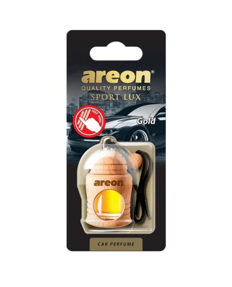 Areon Fresco Lux Gold New Sport Car Freshener 55 g