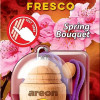 Areon Fresco Spring Bouquet, Car Air Freshener, Room Freshener | Long Lasting Fragrance, Air Freshener for Office and Home