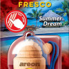 Areon Fresco Summer Dream, Car Air Freshener, Room Freshener | Long Lasting Fragrance, Air Freshener for Office and Home