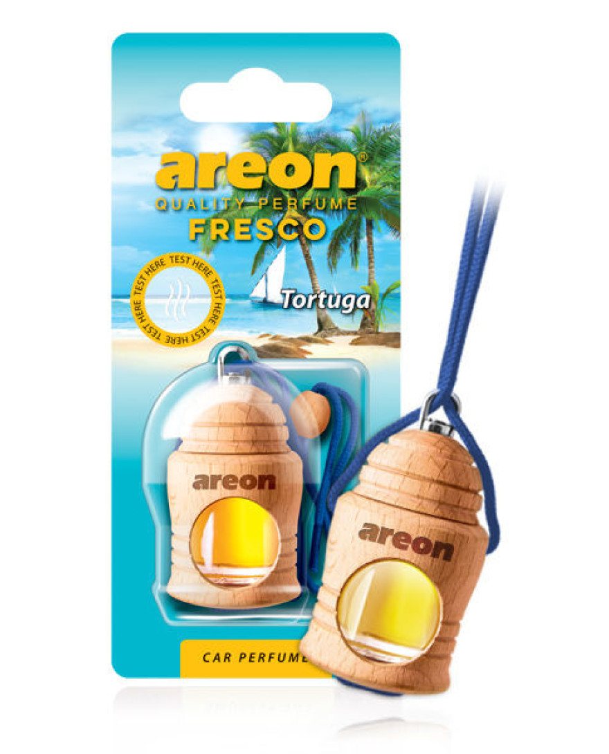 AREON Fresco FRTN22 Hanging Car and Home Air Freshener,Tortuga