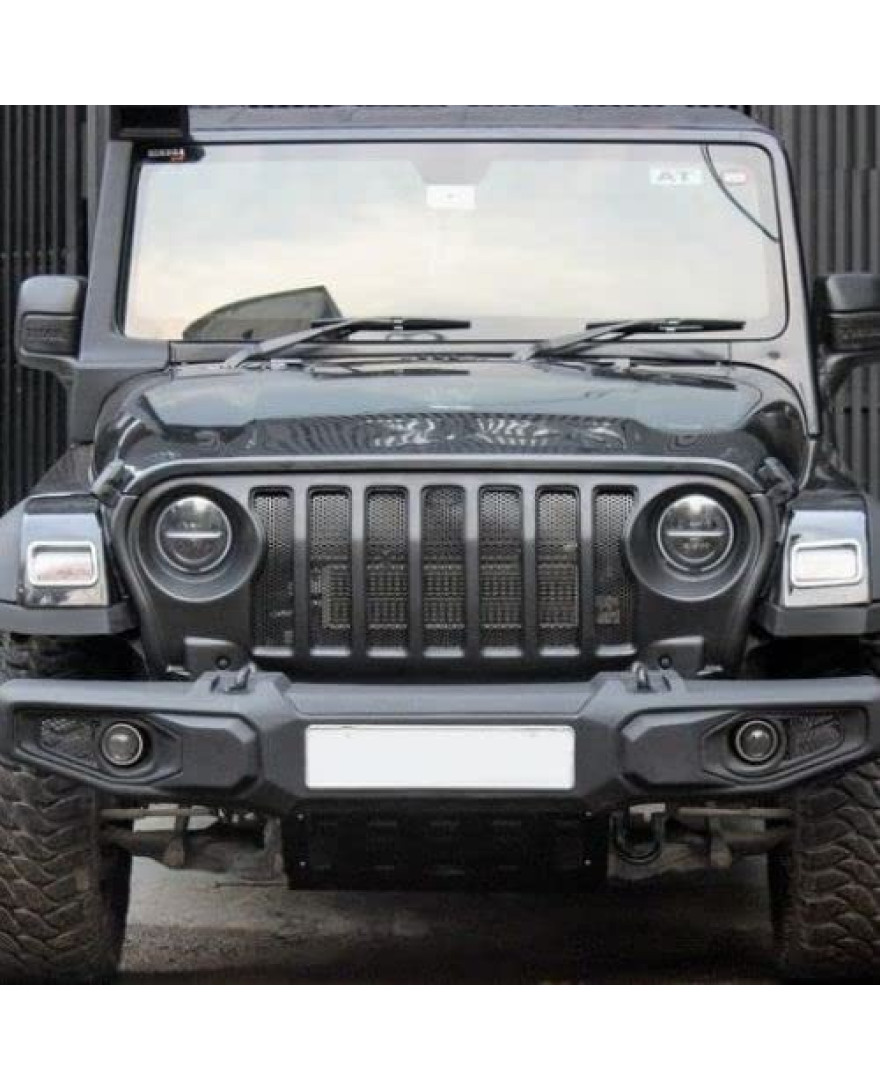 Bimbra 4x4 7 Slot Grill - Matt Black