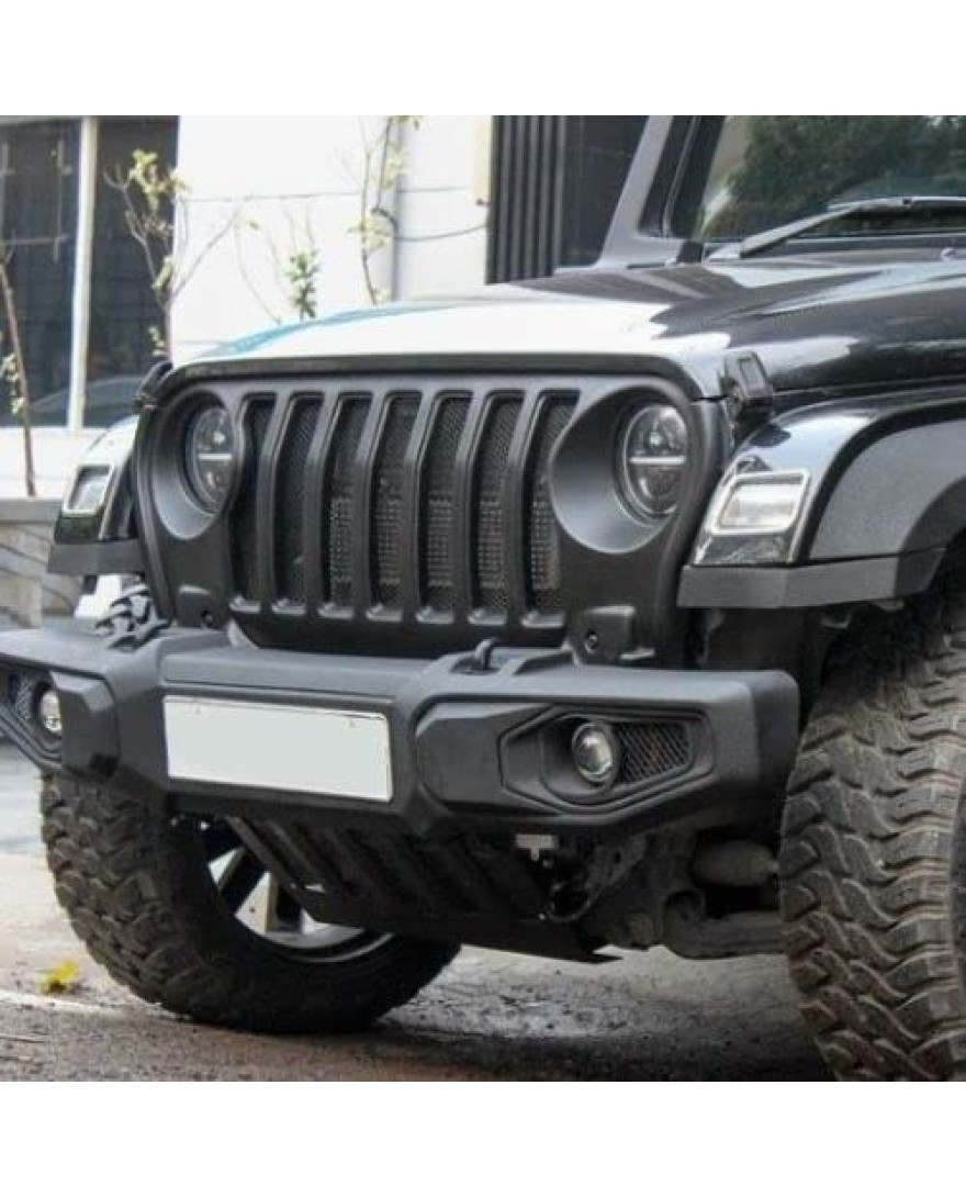 Bimbra 4x4 7 Slot Grill - Matt Black