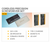 Stellar Cordless Precision Screw Driver Set | Type C Cahrging | LED Light