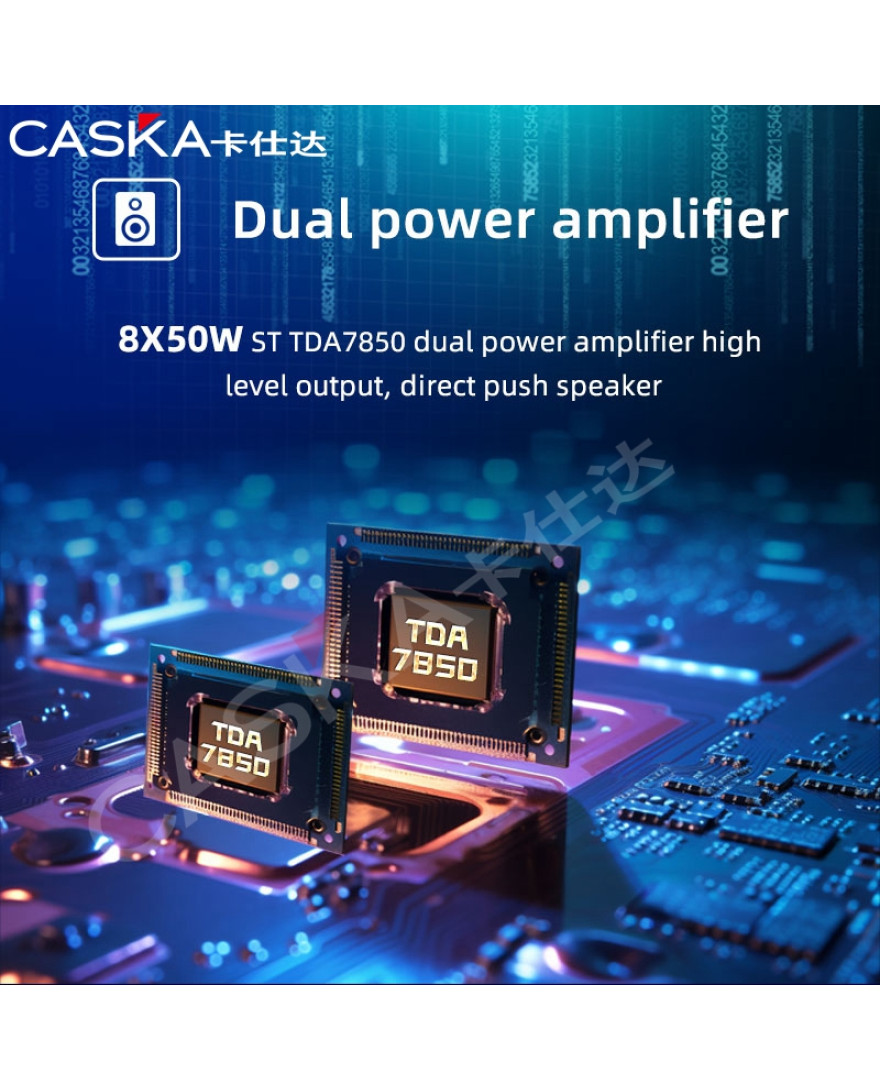 Caska G10-G Dual Amplifier RCA7.1 android car dvd player car audio