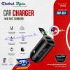 Global Byte Universal Car Charging Dock with 45W Fast Charging 1 USB And 1 Type C | GBD-301