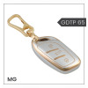 keycare Gold dust TPU key cover And keychain for MG Astor, ZS EV smart key | GDTP 65