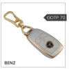 keycare Gold Dust TPU key cover And keychain for E-Class S-Class A-Class C-Class G-Class 2020 Onwards New Smart Key | GDTP 70