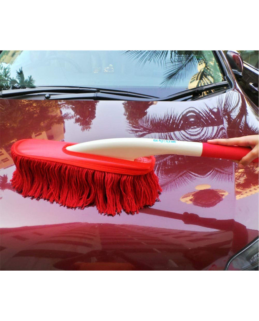 Bergmann Gladiator Standard Car Duster | with wax-baked cotton strands