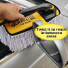 Bergmann Gladiator Twister Wax-Baked Car Duster | with Rotating Handle for Easier Cleaning | Thick And Dense 100% Cotton Fibres with Wax Coating | Scratch-Proof | Suitable for Car And Bikes