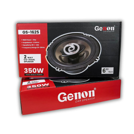 GENON GS 1625 6inch 2 WAY CO-AXIAL SPEAKER 350W
