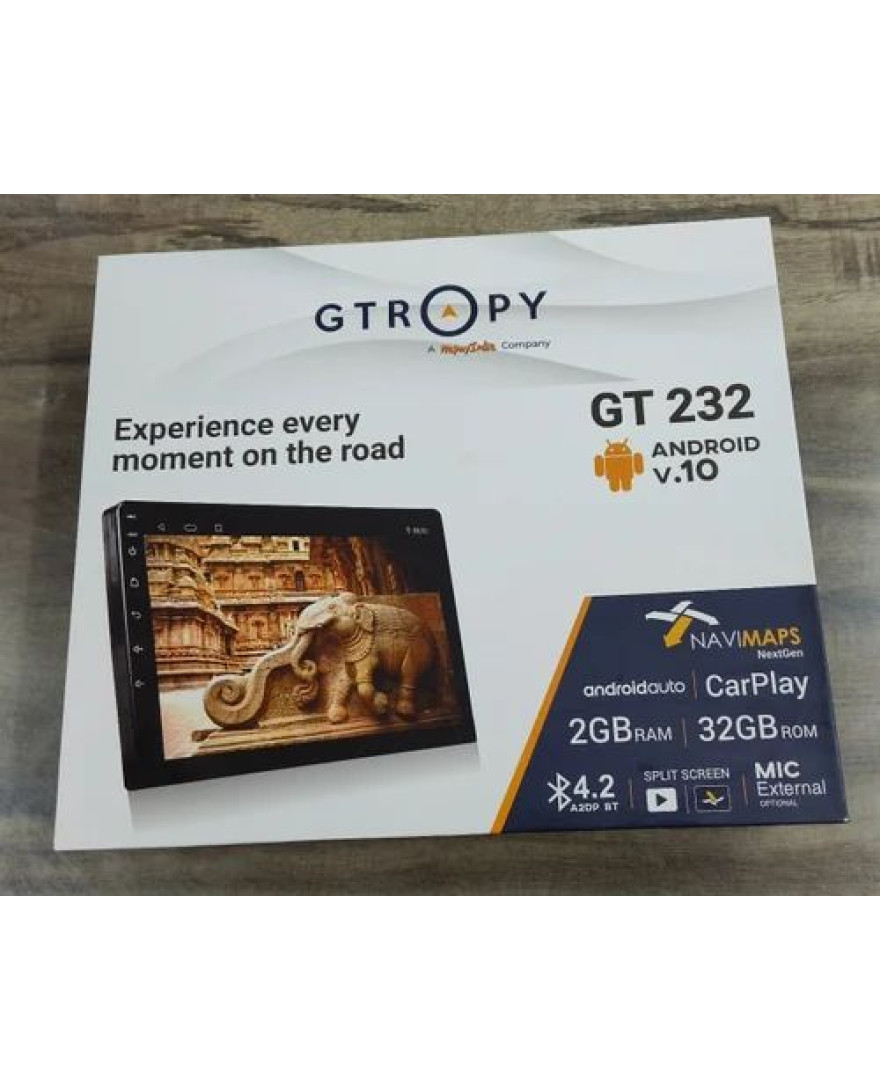 Map My India Android Multimedia Player GT232 9 Inches | 2GB RAM | 32GB ROM